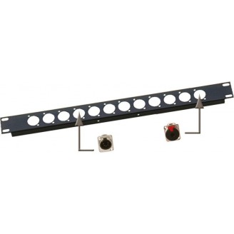 RP 1U/XLR - Rackpanel XLR (D-size)