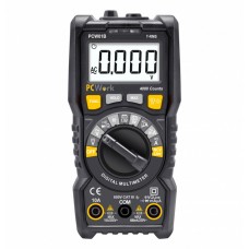 Deftige instapmultimeter 3 ¾, TRMS, autorange, ncv PCW01B