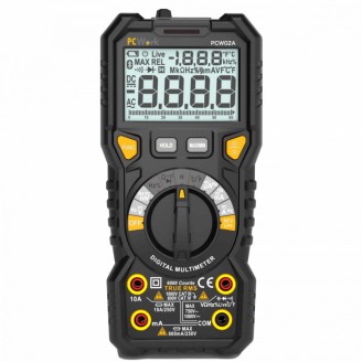 Geavanceerde multimeter 3 ¾, TRMS, autor, ncv PCW02A