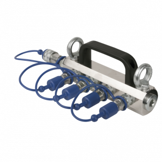 COâ‚‚ 3/8 Q-Lock 4-way Distributor