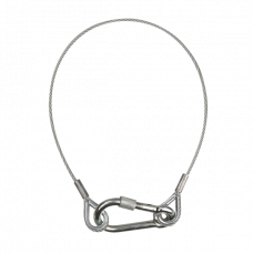 Safety Cable 4 mm - with Safety Ring