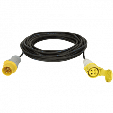 Motor cable CEE 4P 16 A Yellow