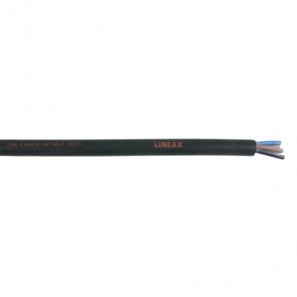 Lineax Neoprene Cable, Black