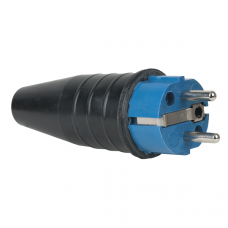 Rubber Schuko Connector Male