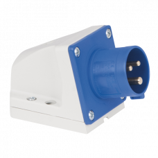 CEE 16 A/240 V 3P Wallmount - male