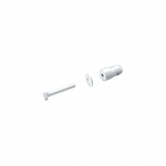 Male fitting with M12x75 bolt