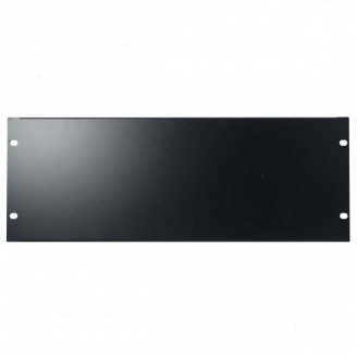 19 inch Blind Panel Black