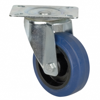 Swivel Blue Wheel