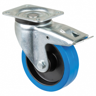 Swivel Blue wheel