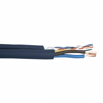 Flexible CAT5 + Power cable 3x 1.5 mmÂ²