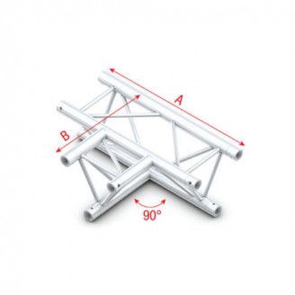 Deco-22 Triangle truss - 3-way horizontal