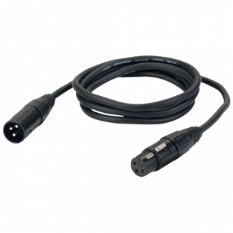 FL01 - bal. XLR/M 3P to XLR/F 3P