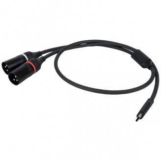 FL112 - USB-C to 2 XLR/M 3P