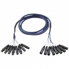 FL60 - 8 XLR/M 3P to 8 XLR/F 3P