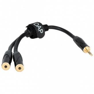FLA5 â€“ male stereo mini-jack to 2 female stereo mini-jack
