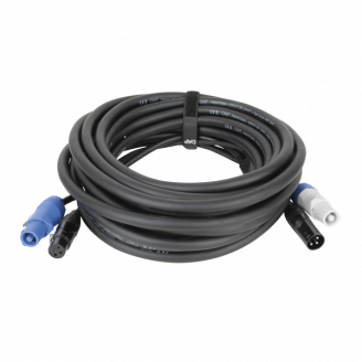 FP20 Hybrid Cable - Power Pro & 3-pin XLR - DMX / Power