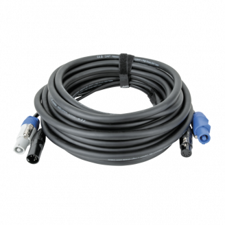 FP21 Hybrid Cable - Power Pro & 5-pin XLR - DMX / Power