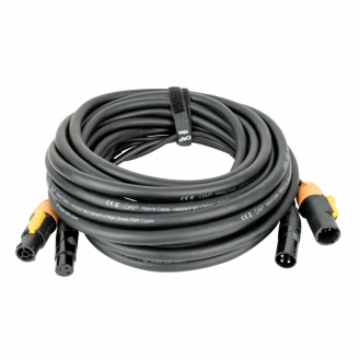 FP22 Hybrid Cable - Power Pro True & 3-pin XLR - DMX / Power