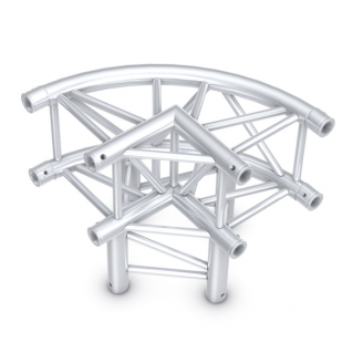 Pro-30 Square F Truss - Circle Corner 3-way