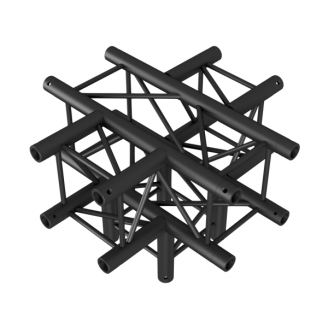 Pro-30 Square F Truss - Cross + Down 5-way