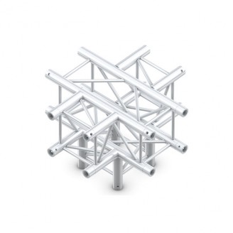 Pro-30 Square F Truss - Cross + Down 5-way