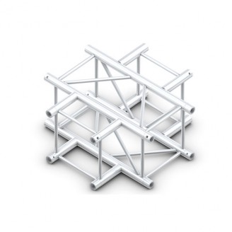 Pro-40 Square F Truss - Cross 4-way