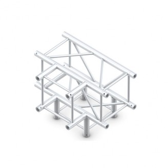 Pro-40 Square F Truss - T-cross + Down 4-way