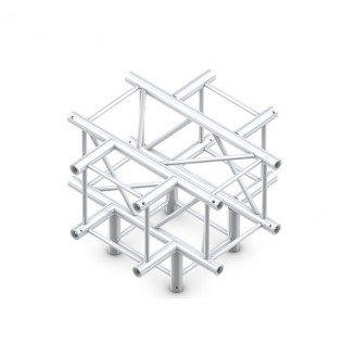 Pro-40 Square F Truss - Cross + Down 5-way