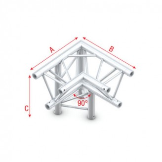 Pro-30 Triangle F Truss - Corner down left - apex down