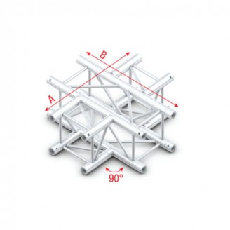Pro-30 Square G Truss - Cross 4-way -71cm