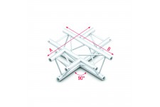 Pro-30 Triangle G Truss - Cross 4-way - 50 cm Pro-30 Triangle G Truss - Cross 4-way - 50 cm
