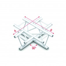 Pro-30 Triangle G Truss - Cross 4-way - 50 cm