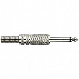 Jack Plug with Spring Mono