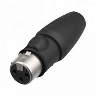 XLR 3P Connector - female TOP