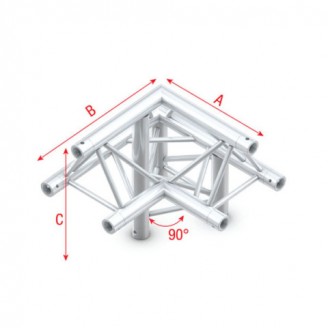 Pro-30 Triangle P Truss - Corner down right - apex up