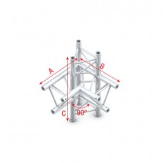 Pro-30 Triangle P Truss - Corner up/down - left - 74 cm Pro-30 Triangle P Truss - Corner up/down - left - 74 cm