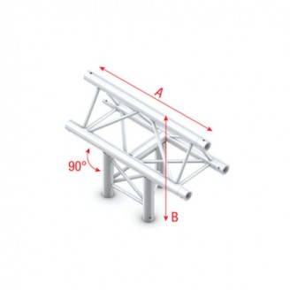 Pro-30 Triangle P Truss - T-Cross vertical - 3-way - apex up - 71 cm