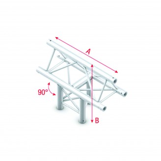 Pro-30 Triangle P Truss - T-Cross vertical - 3-way - apex up - 50 cm