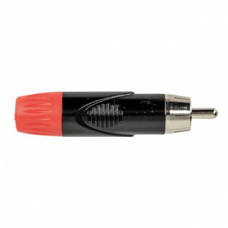 RCA Connector - Male - Black Housing