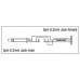 XGA09 - Jack/M mono to Jack/F