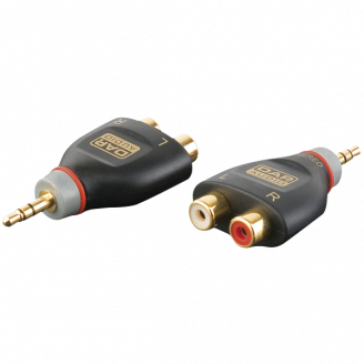 XGA17 - mini-jack/M stereo to 2x RCA/F