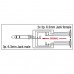 XGA20 - Jack/M stereo to 2x Jack/F