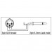 XGA23 - XLR/F 3P to Jack/M mono