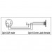 XGA35 - XLR/M 3P to Jack/F Balanced