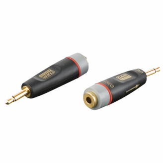 XGA43 - mini-jack/M mono to mini-jack/F - incl. 2 x 10 kOhm resistors