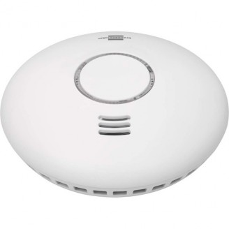 brennenstuhlConnect Slimme rook- en hittemelders WRHM01 met app-melding en doordringend alarmsignaal 85 Db