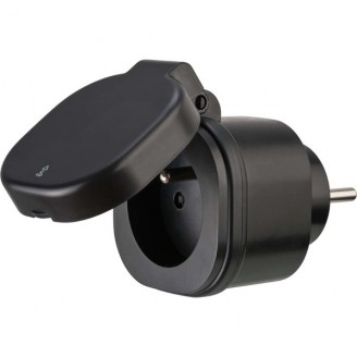 brennenstuhlConnect WiFi-stekkerdoos WA 3000 XS02 zwart IP44 TYPE E