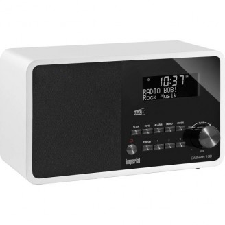 DABMAN 100 DAB+ / FM-radio Wit