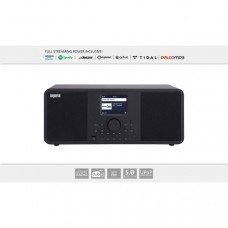 DABMAN i205 Hybride Stereo Radio voor Internet / DAB+ / FM Zwart