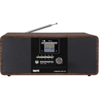 DABMAN i200 CD Multifunctionele radio DAB+ / FM / Internet / Bluetooth Houtlook